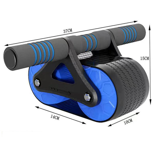 ATHENOX Automatic Rebound Ab Wheel Roller with Dual Wheels and Ergonomic Handles